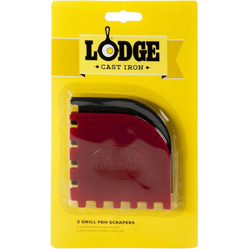 Set razuitor pentru vasele din fonta Lodge L-SCRAPERGPK - 3