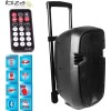 Boxa portabila activa Ibiza difuzor 25CM 200W microfon bluetooth HYBRID10VHF-BT - 2