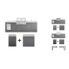 Modul bucatarie de exterior cu chiuveta Grandhall K01000292S - 18