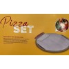 Set pizza piatra 33 cm, foaie inox 31 cm si feliator Grandhall A06619033M - 4