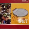 Set pizza piatra 33 cm, foaie inox 31 cm si feliator Grandhall A06619033M - 5