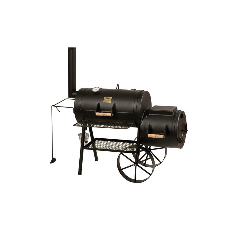 Gratar pe carbuni cu afumatoare JOE's Barbeque Smoker 16 inci Classic JS-33751 - 1 Gratar pe carbuni cu afumatoare JOE's Barbeque Smoker 16 inci Classic JS-33751 - 1