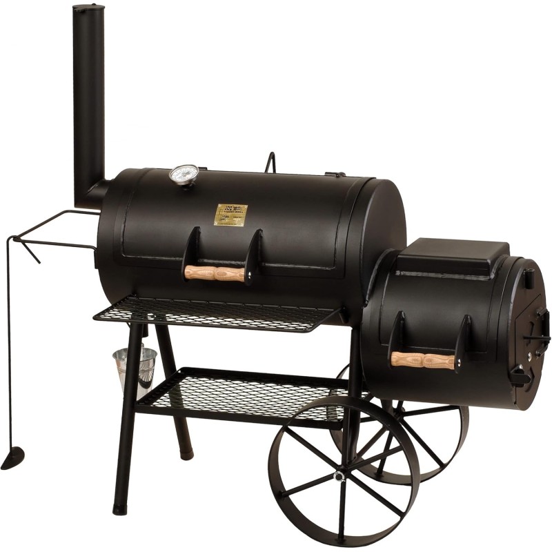Gratar pe carbuni cu afumatoare JOE's Barbeque Smoker 16 inci Special JS-33900 - 1 Gratar pe carbuni cu afumatoare JOE's Barbeque Smoker 16 inci Special JS-33900 - 1