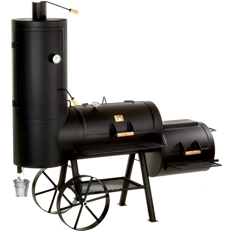 Gratar pe carbuni cu afumatoare JOE's Barbeque Smoker 20 inci Chuckwagon JS-33820 - 1 Gratar pe carbuni cu afumatoare JOE's Barbeque Smoker 20 inci Chuckwagon JS-33820 - 1