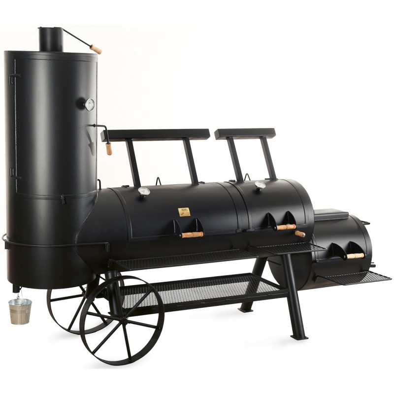 Gratar pe carbuni cu afumatoare JOE's Barbeque Smoker 24 inci Extended Catering JS-33825 - 1 Gratar pe carbuni cu afumatoare JOE's Barbeque Smoker 24 inci Extended Catering JS-33825 - 1