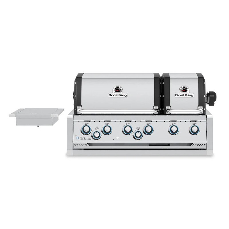 Gratar pe gaz cu 6 arzatoare, incastrabil, Broil King Imperial S690, L114 x l68.5 x i62.5 gri 997083RO - 1 Gratar pe gaz cu 6 arzatoare, incastrabil, Broil King Imperial S690, L114 x l68.5 x i62.5 gri 997083RO - 1