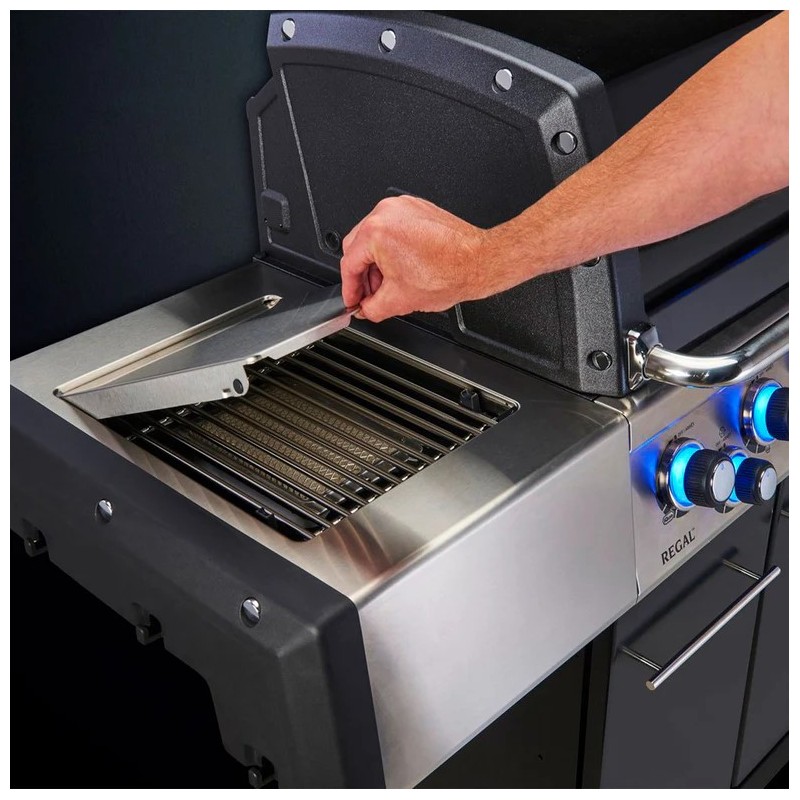 Gratar pe gaz cu 5 arzatoare, Broil King Regal Q 590 IR, L159 x l63 x i125 negru/gri 6882830 - 6