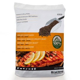 Sac peleti 9 kg aroma artar, stejar si cirese Broil King alb 63939 - 1