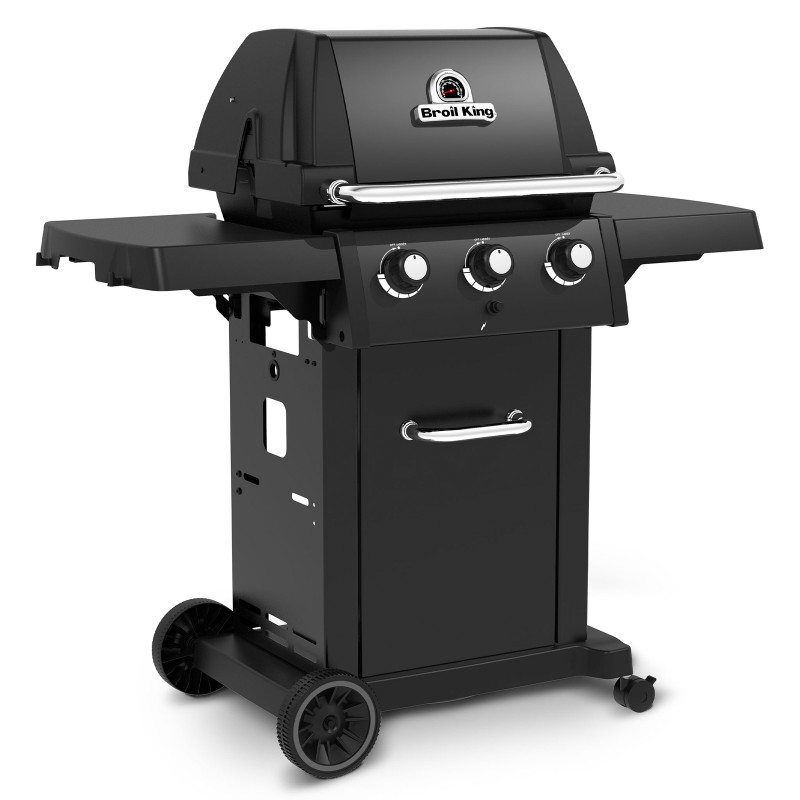Gratar pe gaz cu 3 arzatoare, Broil King Royal 320 Shadow L125 x l54 x i122 negru 824253SDWRO - 2