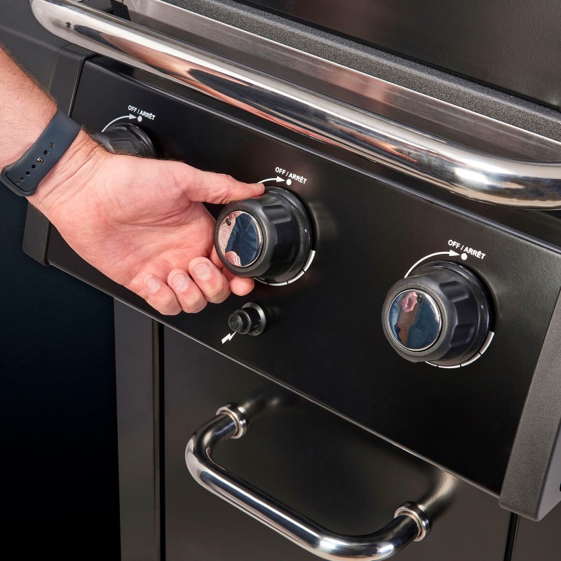 Gratar pe gaz cu 3 arzatoare, Broil King Royal 320 Shadow L125 x l54 x i122 negru 824253SDWRO - 10