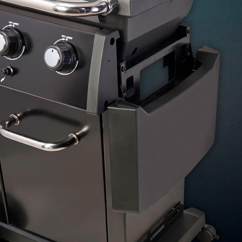 Gratar pe gaz cu 3 arzatoare, Broil King Royal 320 Shadow L125 x l54 x i122 negru 824253SDWRO - 12