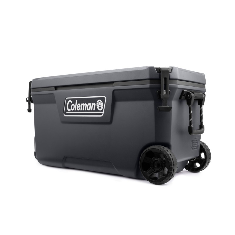 Lada frigorifica pasiva Coleman Convoy 97 litri, gri, cu manere si roti, balamale metalice 96 x 45 x 48 cm - 2213849 - 3