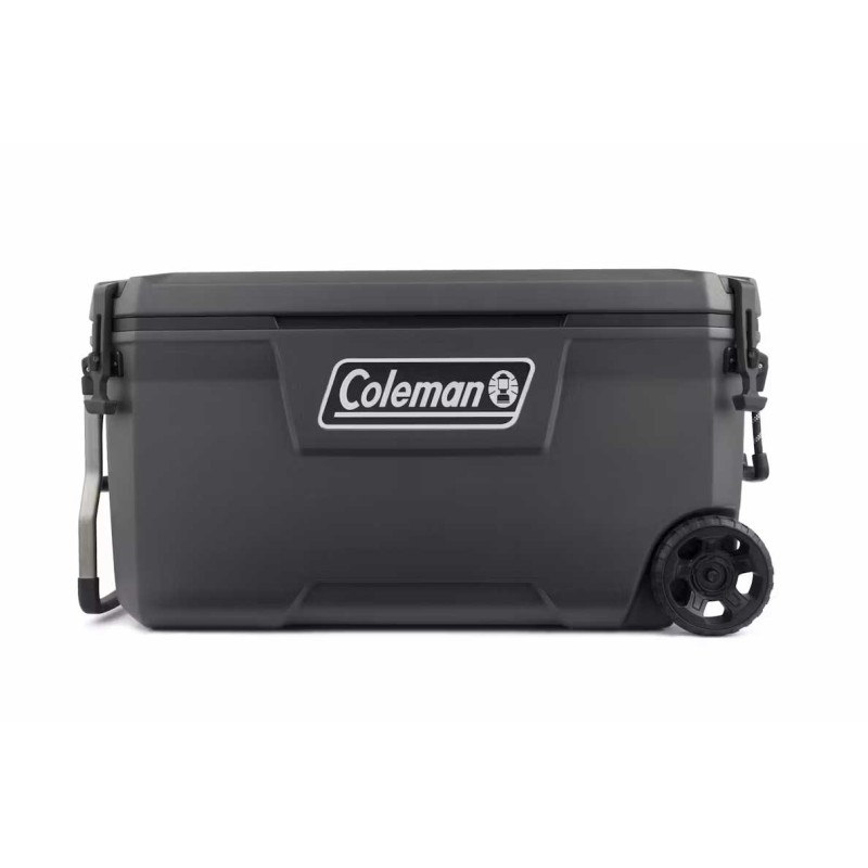 Lada frigorifica pasiva Coleman Convoy 97 litri, gri, cu manere si roti, balamale metalice 96 x 45 x 48 cm - 2213849 - 1 Lada frigorifica pasiva Coleman Convoy 97 litri, gri, cu manere si roti, balamale metalice 96 x 45 x 48 cm - 2213849 - 1