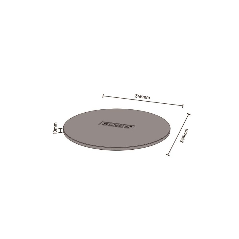 Piatra pentru pizza Rotate 13 inci 33 cm omologata LFGB Cozze 90397 - 4