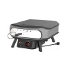 Cuptor pentru pizza electric cu piatra rotativa control digital temperatura Premium Rotate 17 inci 43 cm 230V 2.200W Cozze 90448