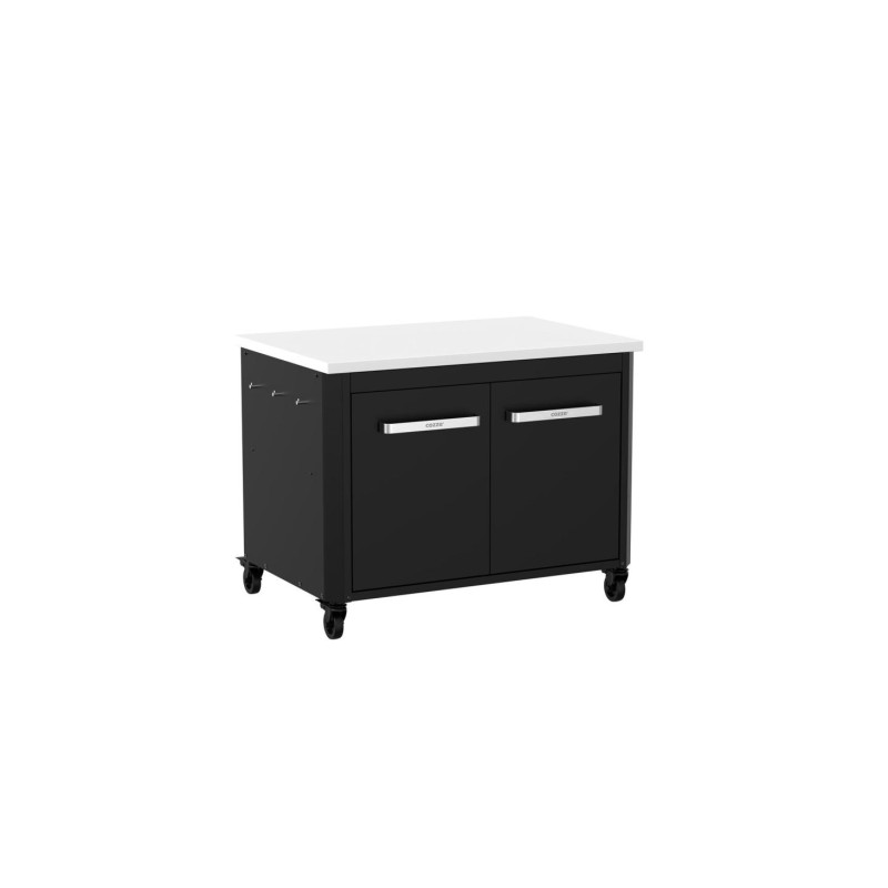 Cozze Modul Bucatarie Exterior | Dulap Inox, 2 Usi, Rafturi
