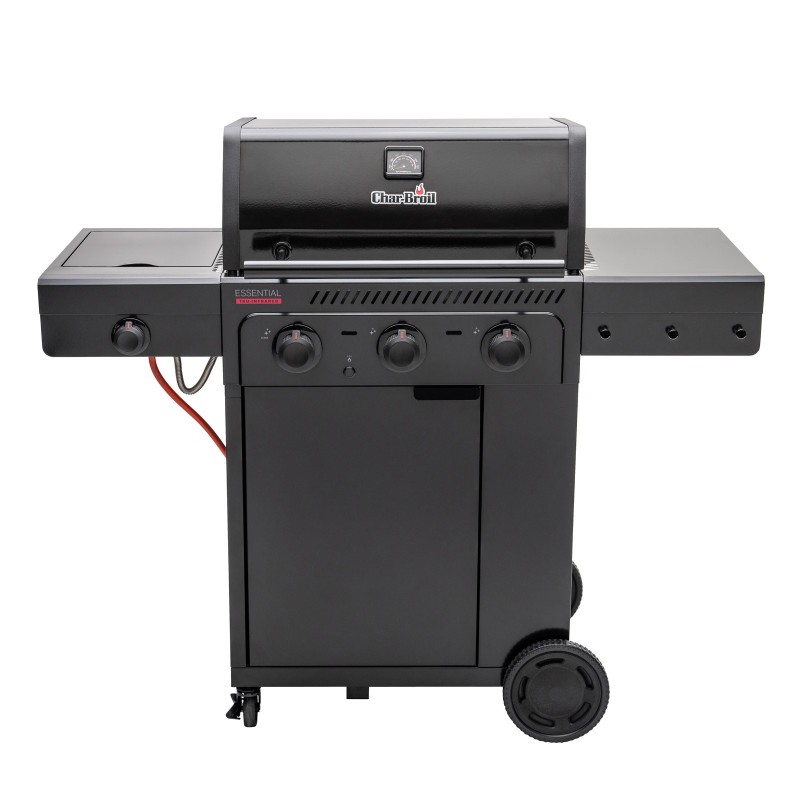Gratar pe gaz Char-Broil Essential 3 G cu 3 arzatoare, grile din fonta, TRU-Infrared 140234 - 2