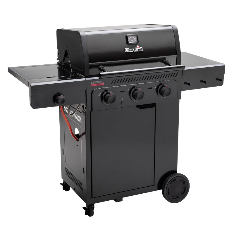 Gratar pe gaz Char-Broil Essential 3 G cu 3 arzatoare, grile din fonta, TRU-Infrared 140234 - 5