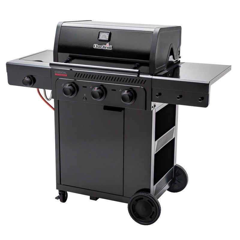 Gratar pe gaz Char-Broil Essential 3 G cu 3 arzatoare, grile din fonta, TRU-Infrared 140234 - 6