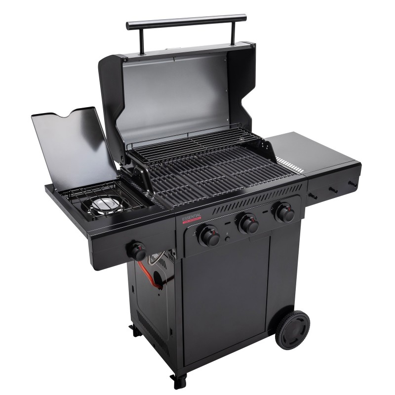 Gratar pe gaz Char-Broil Essential 3 G cu 3 arzatoare, grile din fonta, TRU-Infrared 140234 - 7