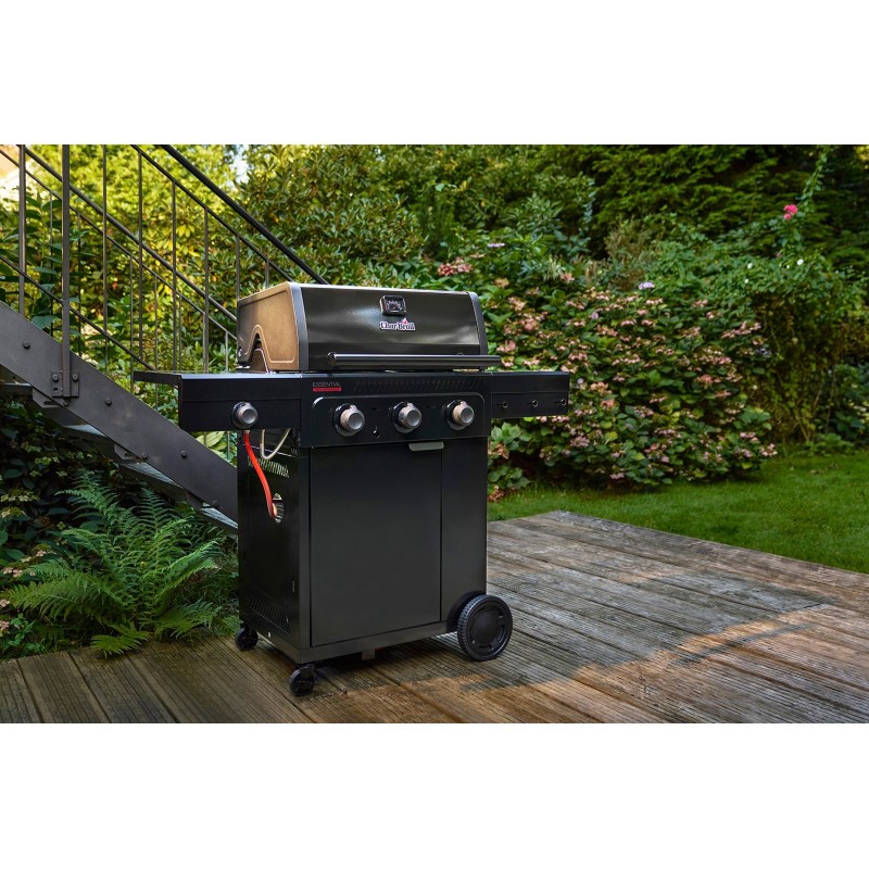 Gratar pe gaz Char-Broil Essential 3 G cu 3 arzatoare, grile din fonta, TRU-Infrared 140234 - 11