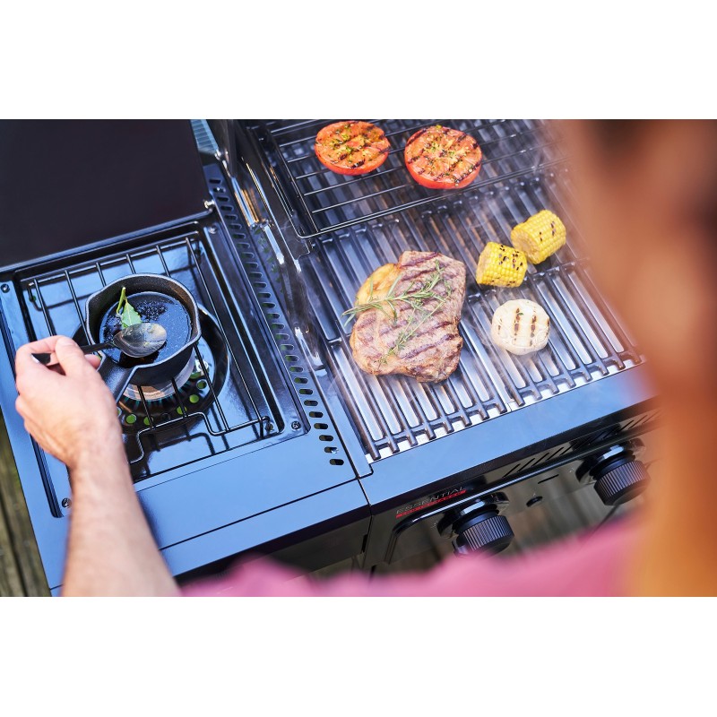 Gratar pe gaz Char-Broil Essential 3 G cu 3 arzatoare, grile din fonta, TRU-Infrared 140234 - 12