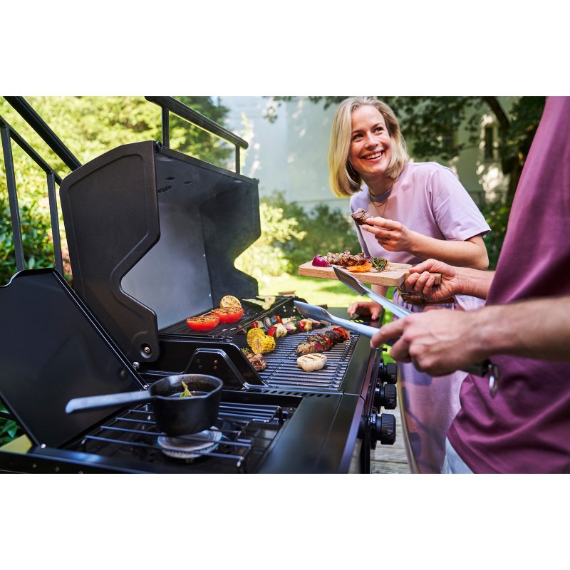 Gratar pe gaz Char-Broil Essential 3 G cu 3 arzatoare, grile din fonta, TRU-Infrared 140234 - 14