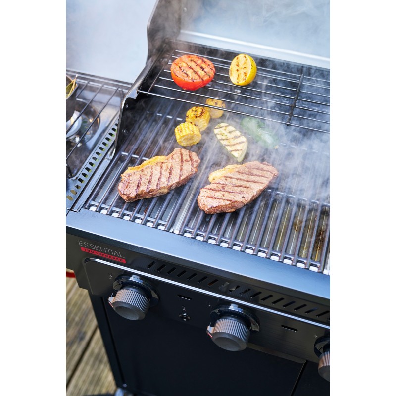 Gratar pe gaz Char-Broil Essential 3 G cu 3 arzatoare, grile din fonta, TRU-Infrared 140234 - 18