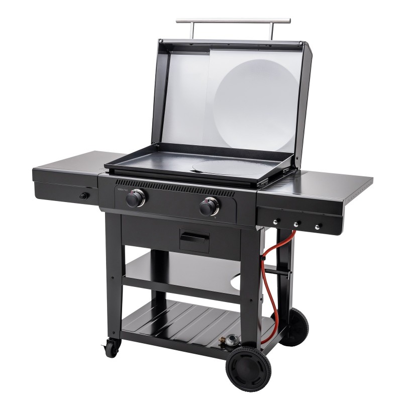 Gratar pe gaz tip plancha, grill si cuptor de pizza cu 2 arzatoare Char-Broil Versa-Tile Griddle 140241 - 1