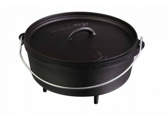 Ceaun din fonta cu capac - cuptor olandez Camp Chef 25,4 cm 3,8 litri CC-SDO10 - 1 Ceaun din fonta cu capac - cuptor olandez Camp Chef 25,4 cm 3,8 litri CC-SDO10 - 1