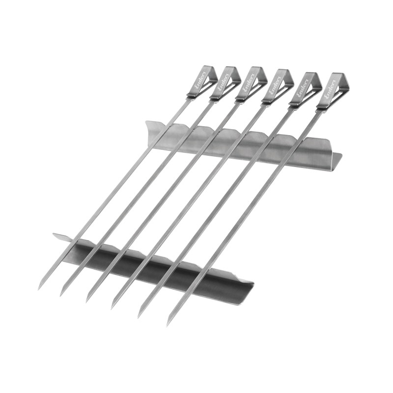 Set 6 tepuse metalice pentru gatit kebab si frigarui la gratar Enders 8802 - 1 Set 6 tepuse metalice pentru gatit kebab si frigarui la gratar Enders 8802 - 1