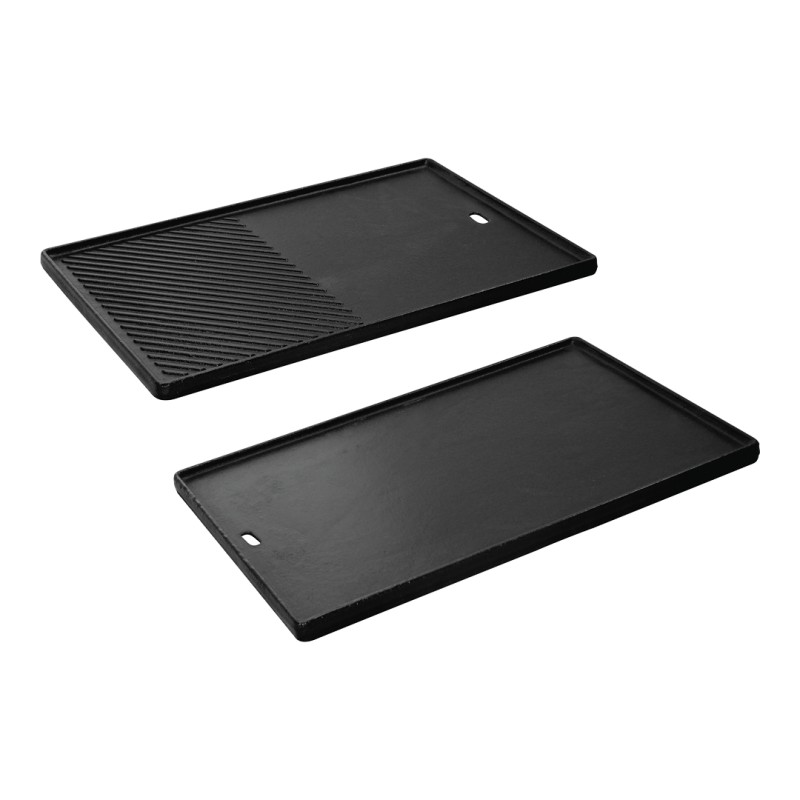 Plita din fonta cu 2 fete neteda si grill pentru gratare Enders Hyde 4 si 6 7990 - 1 Plita din fonta cu 2 fete neteda si grill pentru gratare Enders Hyde 4 si 6 7990 - 1