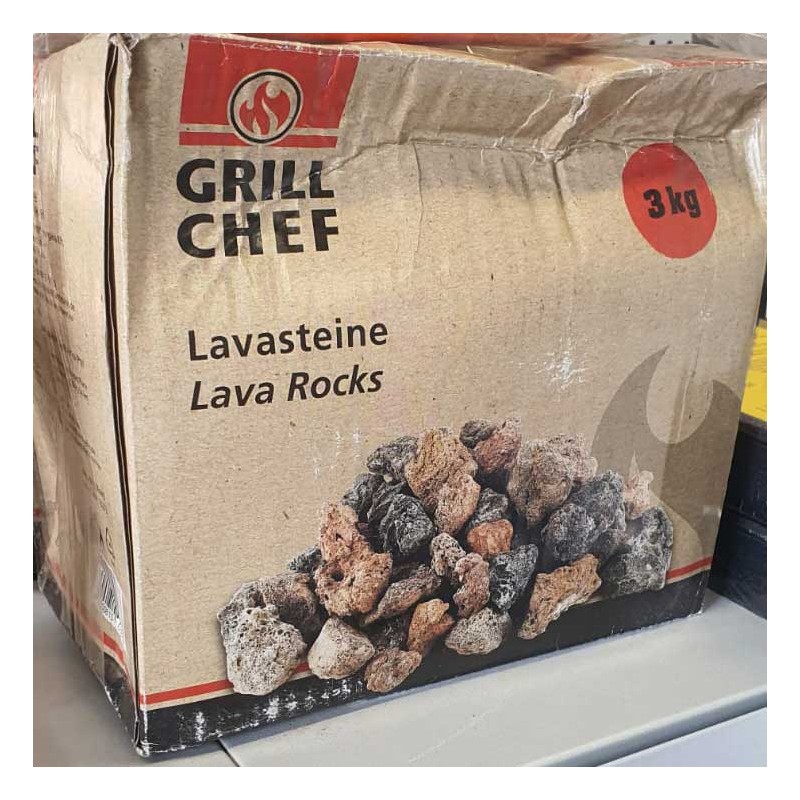 Roca vulcanica 3 kg Landmann Grill Chef 0273 - 2