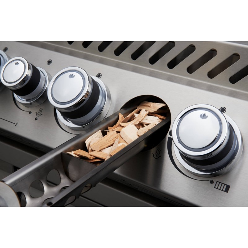 Gratar incorporabil pe gaz natural din inox cu 7 arzatoare, Napoleon Prestige PRO 665 RB BIPRO665RBNSS-3 - 5