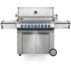 Gratar pe gaz din inox 5 arzatoare arzator lateral arzator spate infrarosu Napoleon Prestige PRO 665 RSIB PRO665RSIBPSS-3 - 1