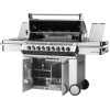 Gratar pe gaz din inox 5 arzatoare arzator lateral arzator spate infrarosu Napoleon Prestige PRO 665 RSIB PRO665RSIBPSS-3 - 3
