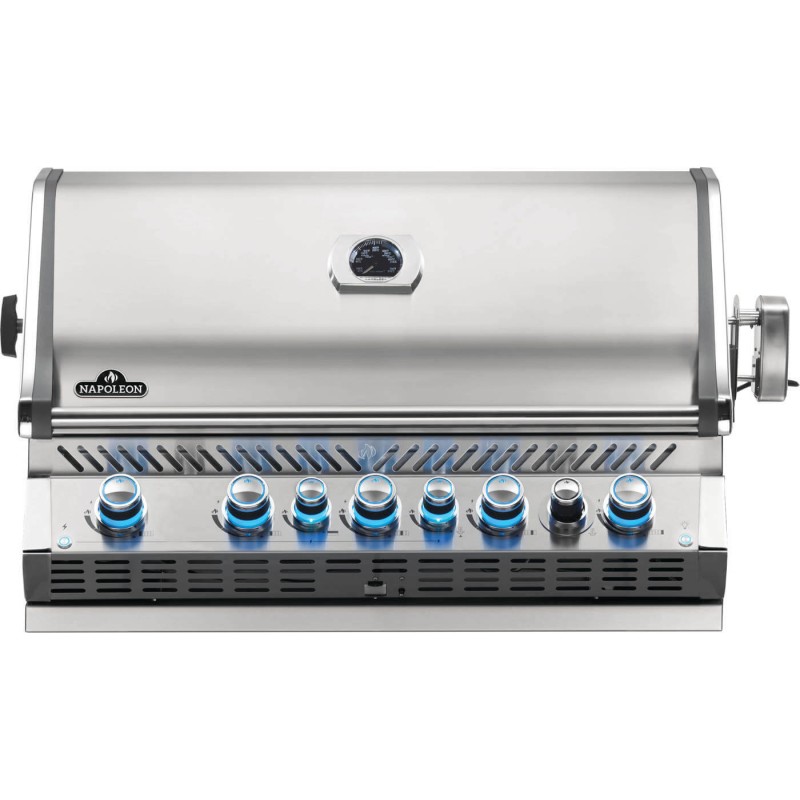 Gratar incorporabil pe gaz din inox 6 arzatoare, arzator spate infrarosu Napoleon Prestige PRO 665 RB BIPRO665RBPSS-3 - 1 Gratar incorporabil pe gaz din inox 6 arzatoare, arzator spate infrarosu Napoleon Prestige PRO 665 RB BIPRO665RBPSS-3 - 1