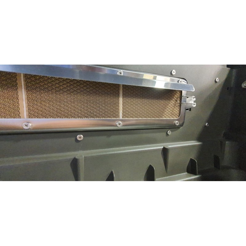 Gratar pe gaz cu 5 arzatoare 4 inox si 1 infrarosu, incastrabil, grile si plita fonta, Grandhall Pro Elite 4 K04000309A - 15