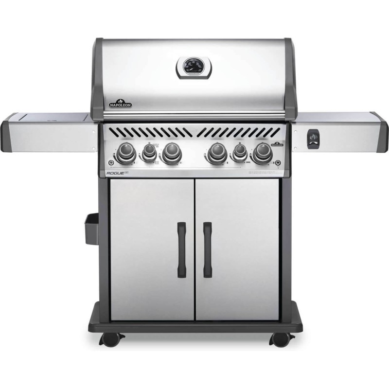 Gratar pe gaz 4 arzatoare grila din inox, arzator lateral infrarosu, arzator spate Napoleon Rogue SE 525 RSIB RSE525RSIBPSS-1 - Gratar pe gaz 4 arzatoare grila din inox, arzator lateral infrarosu, arzator spate Napoleon Rogue SE 525 RSIB RSE525RSIBPSS-1 -