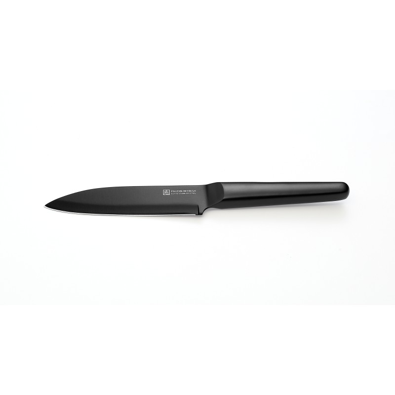 Cutit utilitar otel inoxidabil 12,5 cm negru Paudin Refresh Coating RC Series RC4 - 1