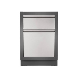 Modul bucatarie exterior pentru cos de gunoi si rola de hartie Napoleon Oasis IM-WDC - 1