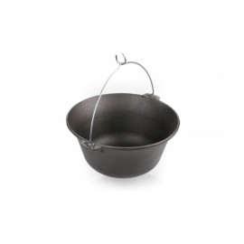 Ceaun din fonta natur, culoare negru, 22 litri, BRENTON, BRNT07 - 1
