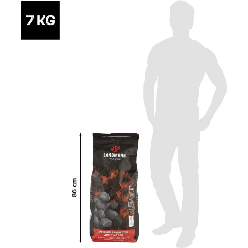 Brichete Premium 7 kg Landmann 09522 - 5