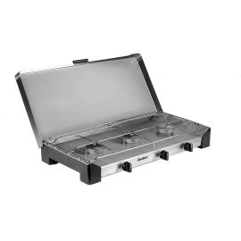 Aragaz de camping portabil pe gaz Enders Brisbane 3ZE cu valva de siguranta RES01-1861 - 1