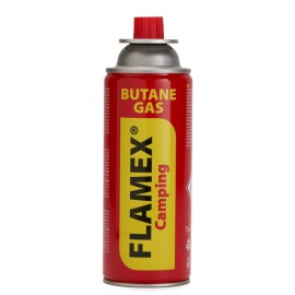 Butelie cu gaz, tip spray, cu valva, 227 grame, pentru aragaz camping, Flamex 10798 - 1