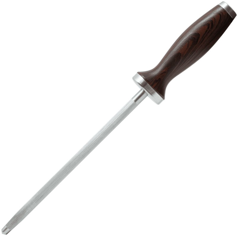 Pila de ascutit cutite cu maner din ABS acoperit cu lemn Pakkawood Paudin NH1 - 1 Pila de ascutit cutite cu maner din ABS acoperit cu lemn Pakkawood Paudin NH1 - 1