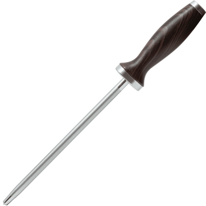 Pila de ascutit cutite din ceramica cu maner din ABS acoperit cu lemn Pakkawood Paudin NH2 - 1 Pila de ascutit cutite din ceramica cu maner din ABS acoperit cu lemn Pakkawood Paudin NH2 - 1