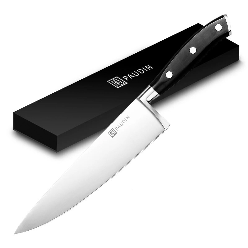 Cutitul bucatarului din otel inoxidabil 20 cm Paudin Santiago SA1 - 1 Cutitul bucatarului din otel inoxidabil 20 cm Paudin Santiago SA1 - 1