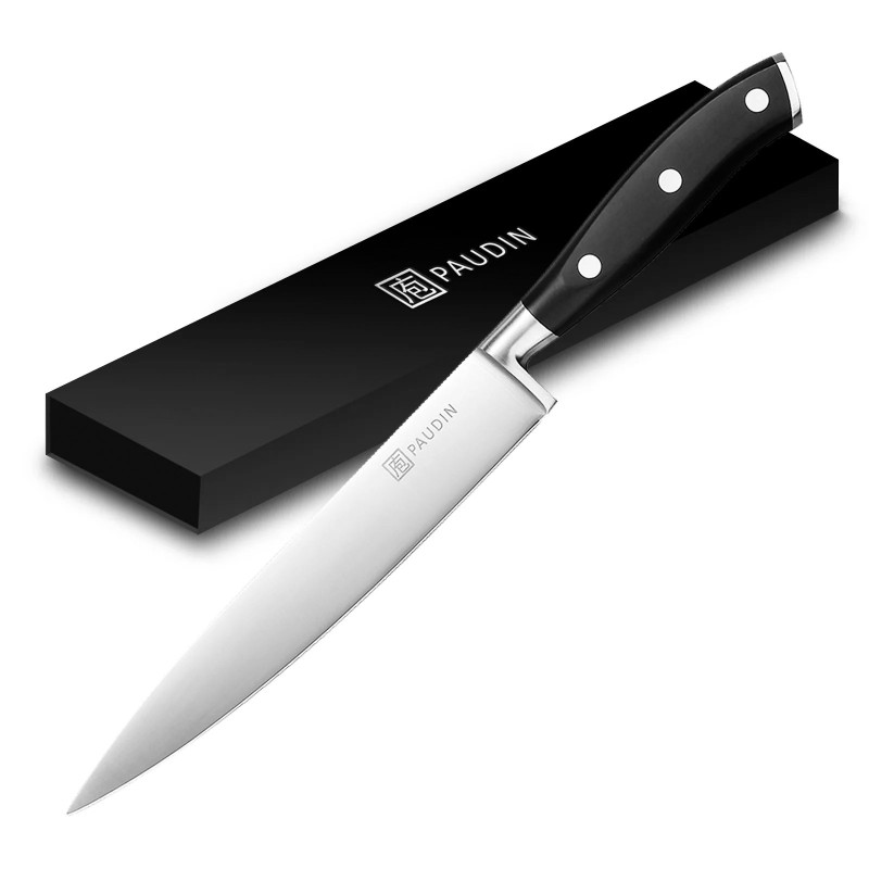 Cutit pentru feliat din otel inoxidabil 20 cm Paudin Santiago SA3 - 1 Cutit pentru feliat din otel inoxidabil 20 cm Paudin Santiago SA3 - 1