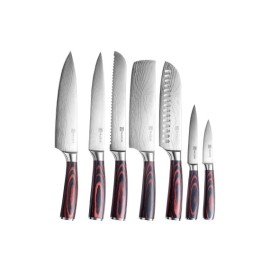 Set 7 cutite de bucatarie din otel inoxidabil Paudin Universal Classic NS7 - 1